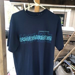 HA Athletic Men's Blue/Teal T-Shirt Size Medium